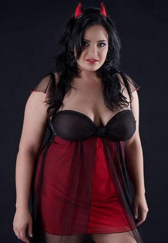 Costume diablesse grande taille Devil Girl