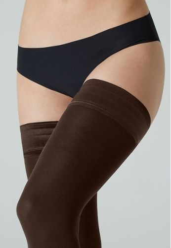 60 deniers helsinki plus size self-fixing opaque stockings