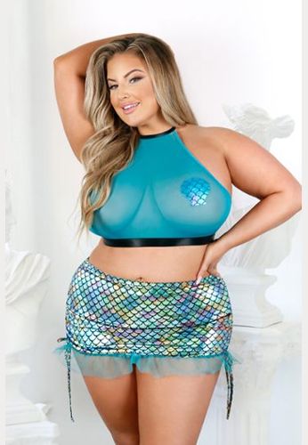 Costume grande taille de Sirène