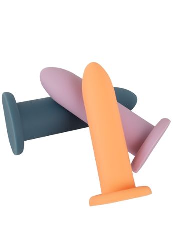 Coffret 3 Dildos Progressifs en Silicone jusqu'à 5,7 cm