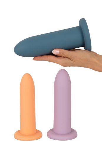 Coffret 3 Dildos Progressifs en Silicone jusqu'à 5,7 cm
