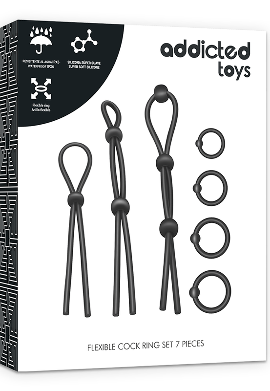 Kit Power – Anéis e laços para pênis e testículos