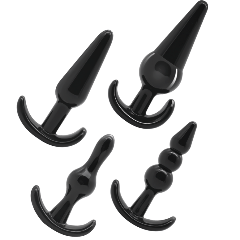 Kit anale maschile/femminile per principianti con lubrificante