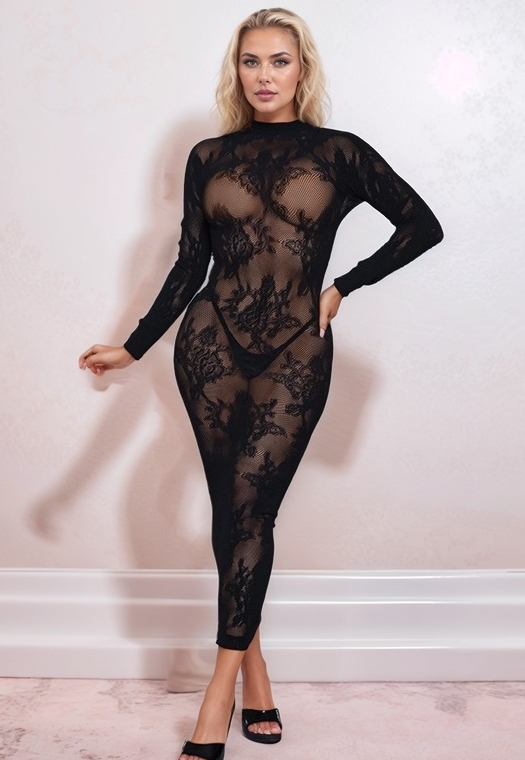 Robe Innocence - Maille Bodystocking Extensible