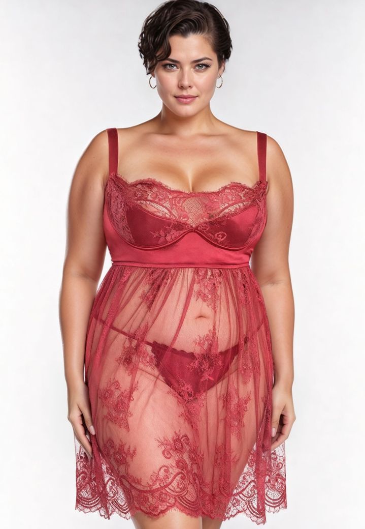 Babydoll Marcela - Maintien parfait de la poitrine