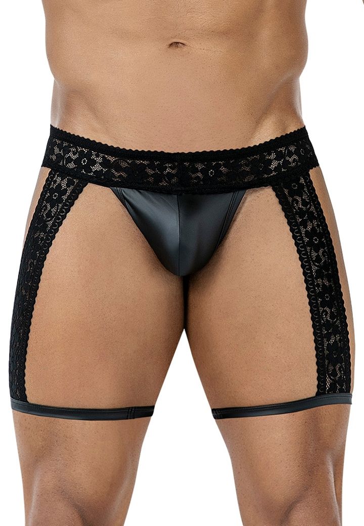 Giarrettiera in pizzo da uomo per un tocco sensuale e audace