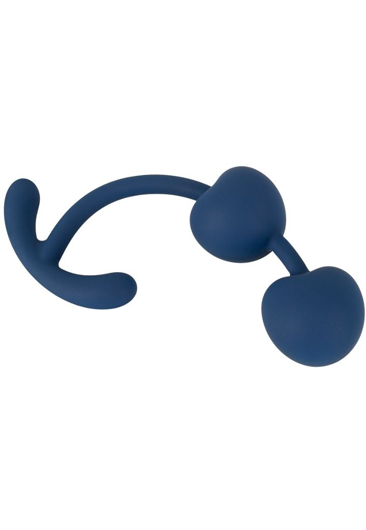 Kegel Ballen Blauw Duo: Bekkenbodemtrainer, Zijdeachtig Siliconen