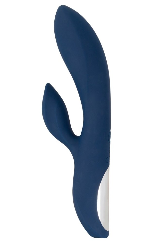 Magic Silver Rabbit Vibrator Bleu : Dual Stimulation, 2 Moteurs, 10 Modes