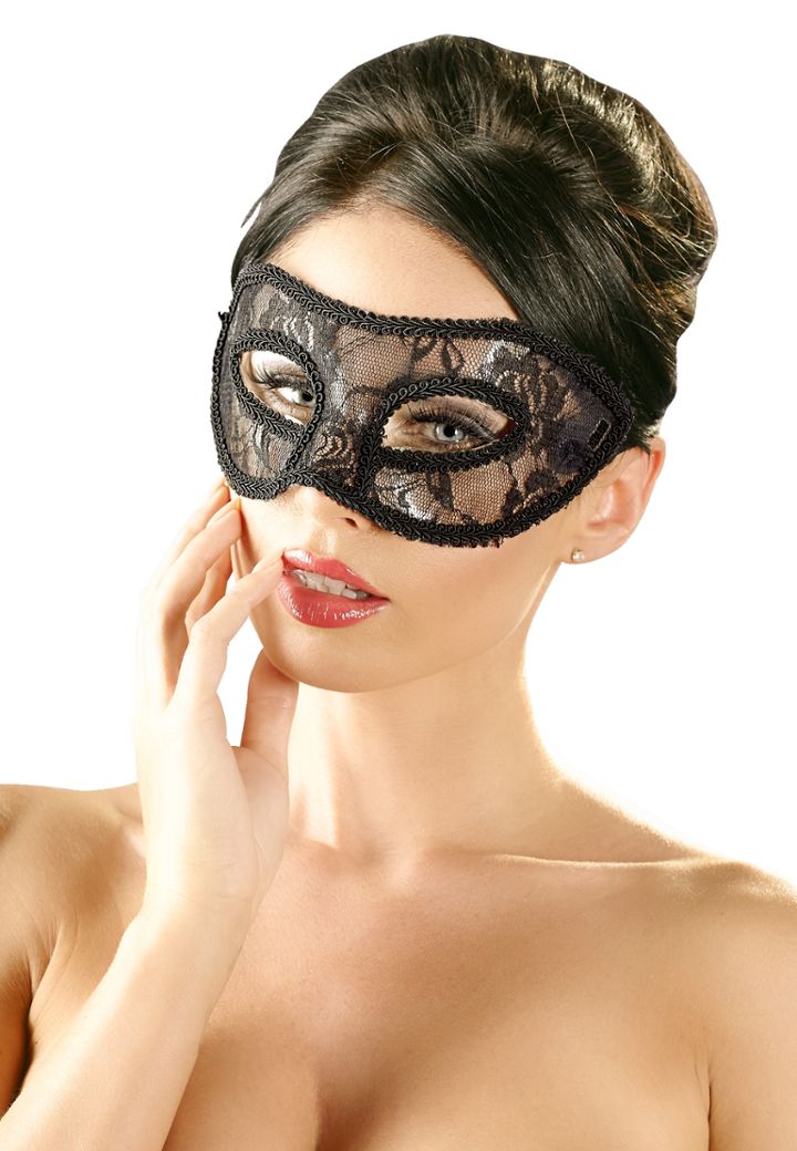 Maschera in pizzo glamour