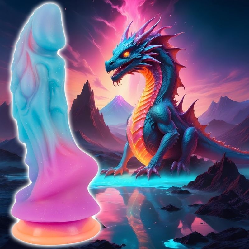 Mystic Dragon Dildo Dragon Fantasy Lumineux