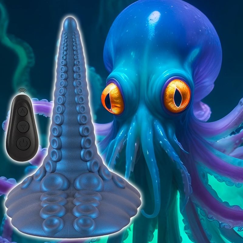 Tentacle Pad Vibrateur Tentacule Télécommandé