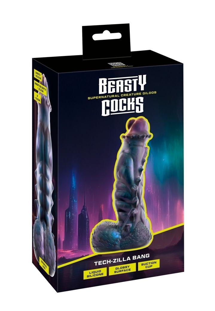 Dildo Fantasy Alien Tech-Zilla Bang