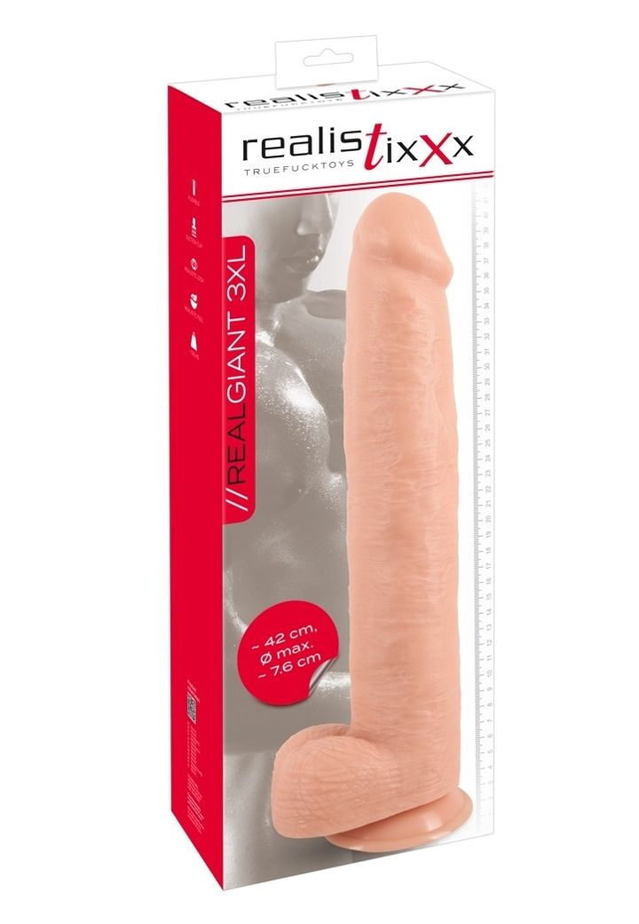 Dildo Realista Extremo con Ventosa
