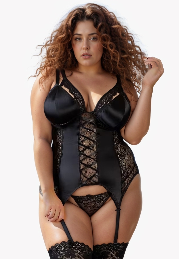 Bustier con coppe staccabili