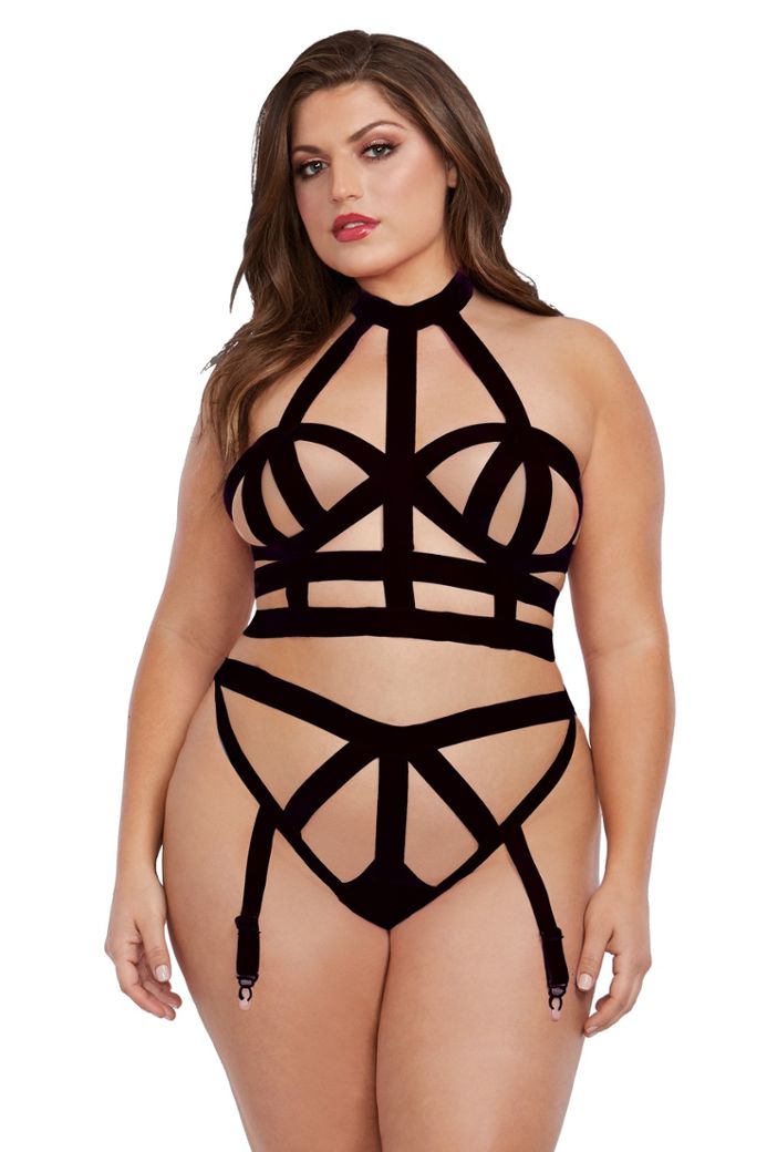 Conjunto Stretch negro