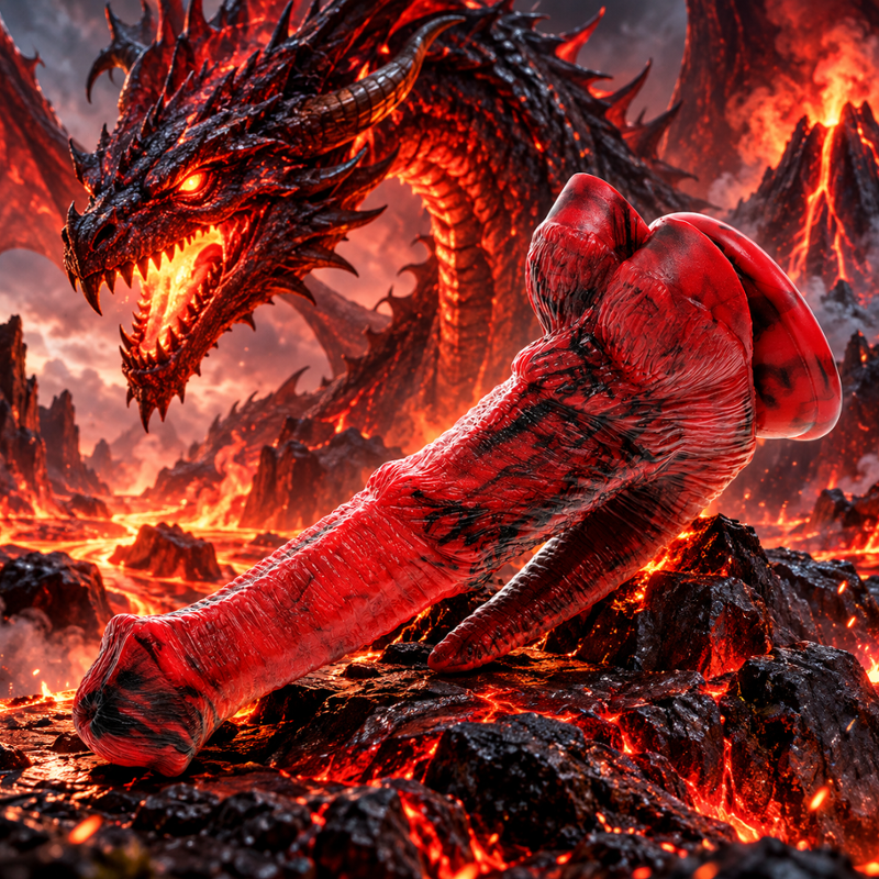 Vulcanus Dildo Drago della Notte