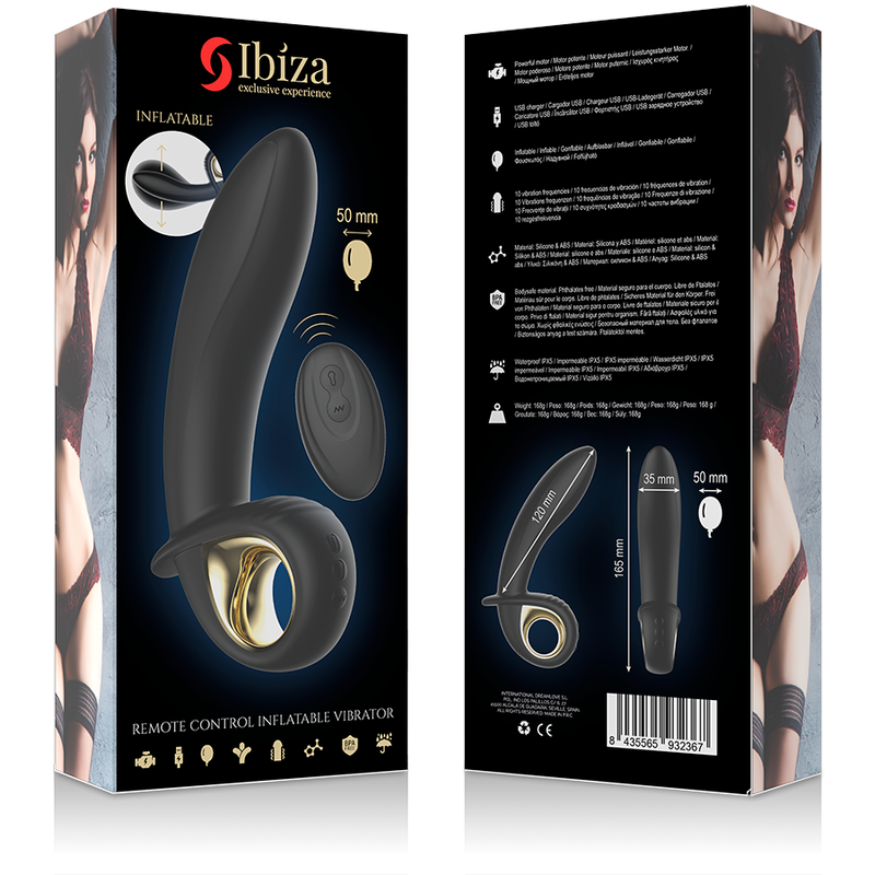 Inflatable Remote Vibrator Ibiza