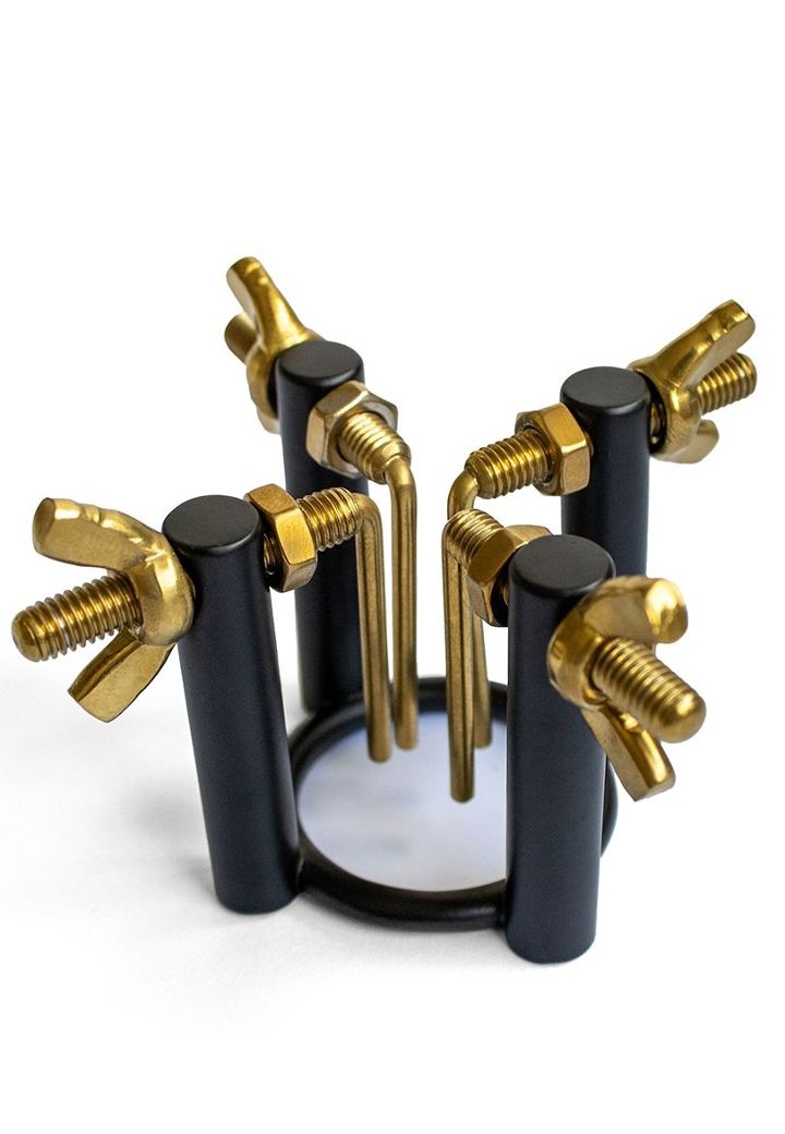 Divaricatore uretrale a 4 vie nero/oro - Espansione controllata premium