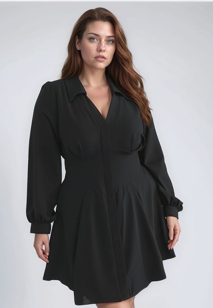 Vestido camisero con corsé: la alianza perfecta entre elegancia y sensualidad