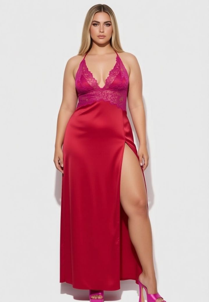 Jocelyn Long Babydoll - Luxe et Douceur