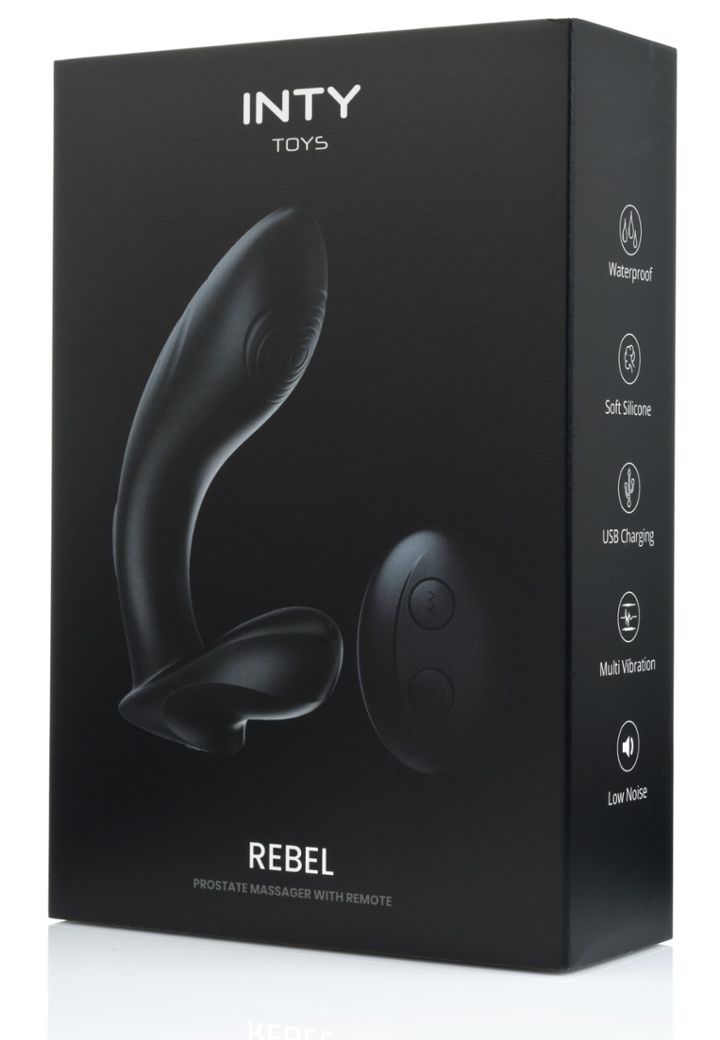 Massajador de próstata remoto Rebel - 10 vibrações