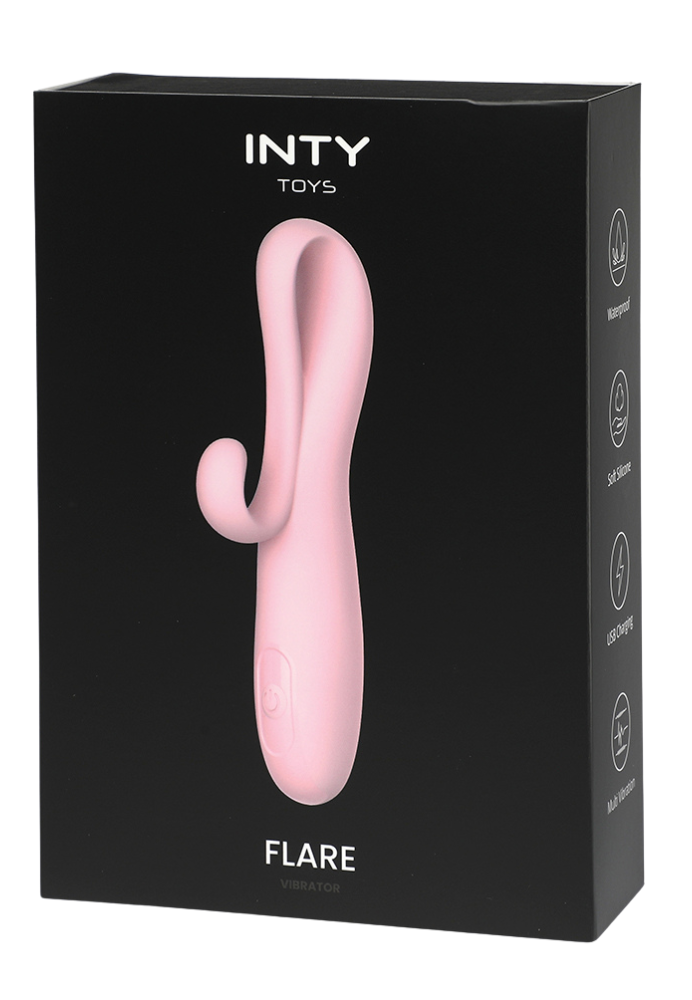 Flare roze Girly Collection Stimulator: Clitoris of G-spot