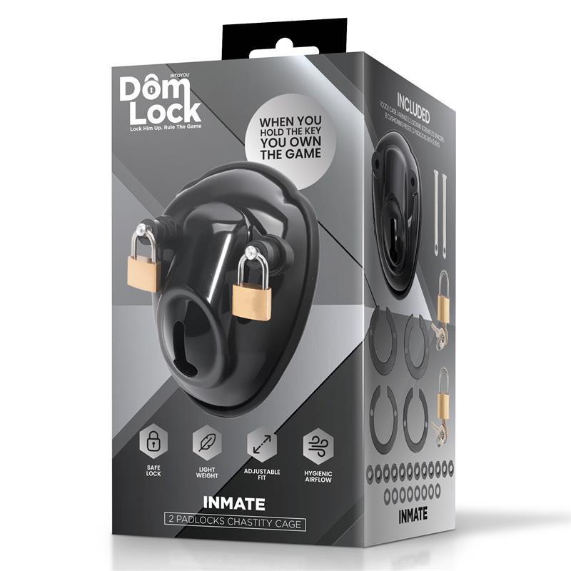 Domlock Intimate: a narrow cage to lock up desire