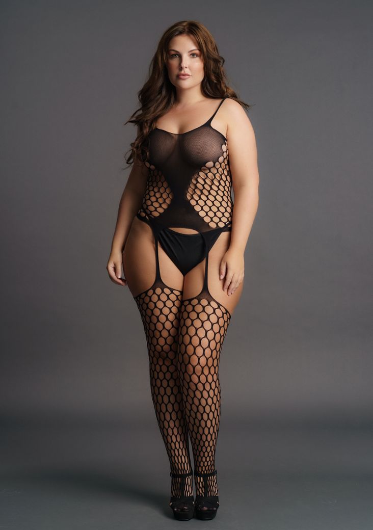 Combi à effet porte-jarretelles Nek Key