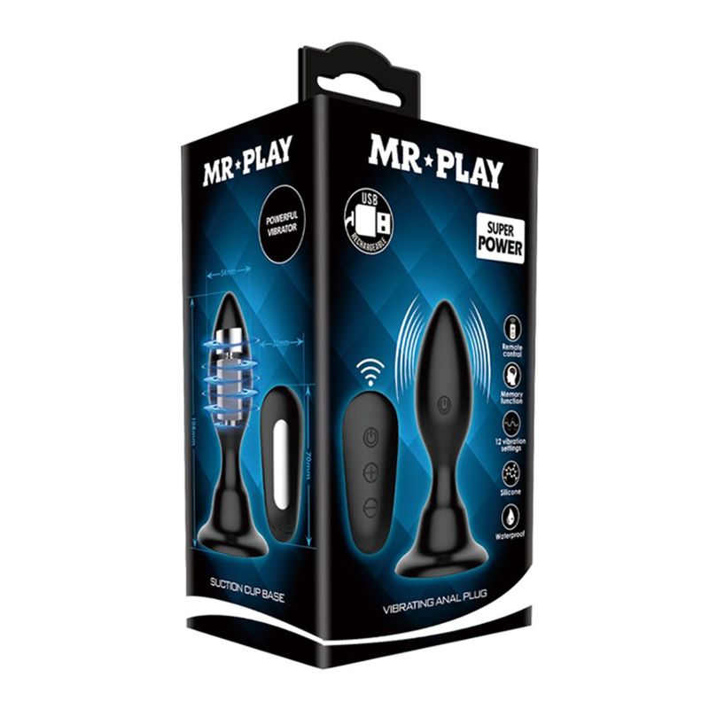 Plug Anal Classic Remote Control with Memory Function