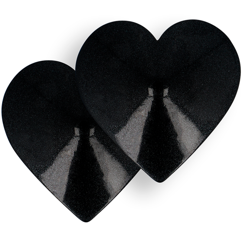 Reusable heart-shaped nipple covers