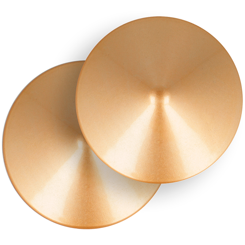 Reusable conical nipple covers