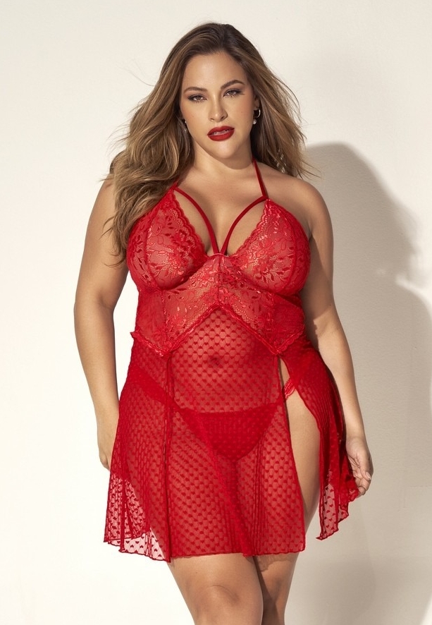 Nuisette Leonor et son superbe string