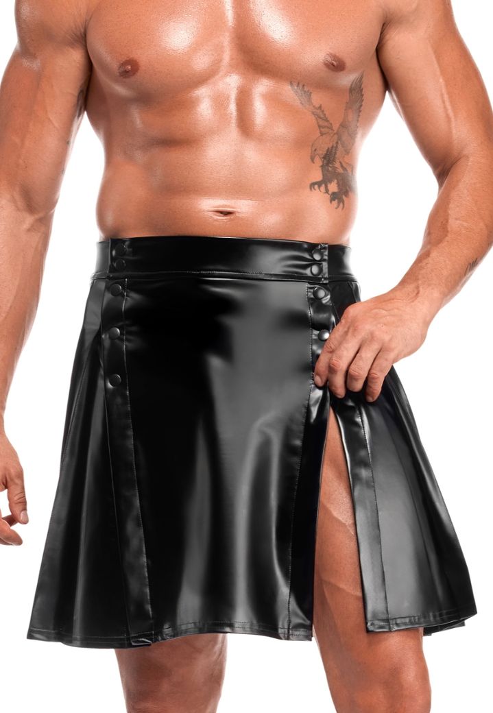 Valor PW Rock: Wetlook, Falten und Druckknöpfe