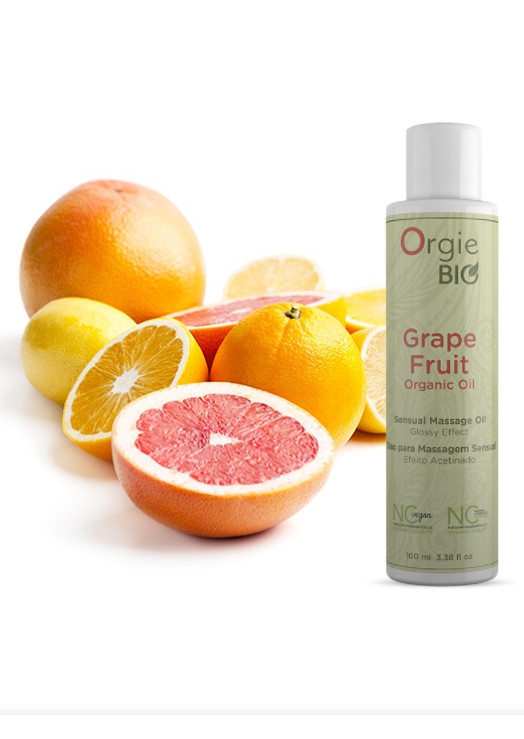 Huile Sensuelle Bio au Pamplemousse
