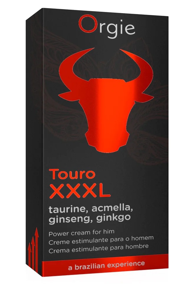 Vervielfachte männliche Potenz mit Touro XXXL d'Orgie