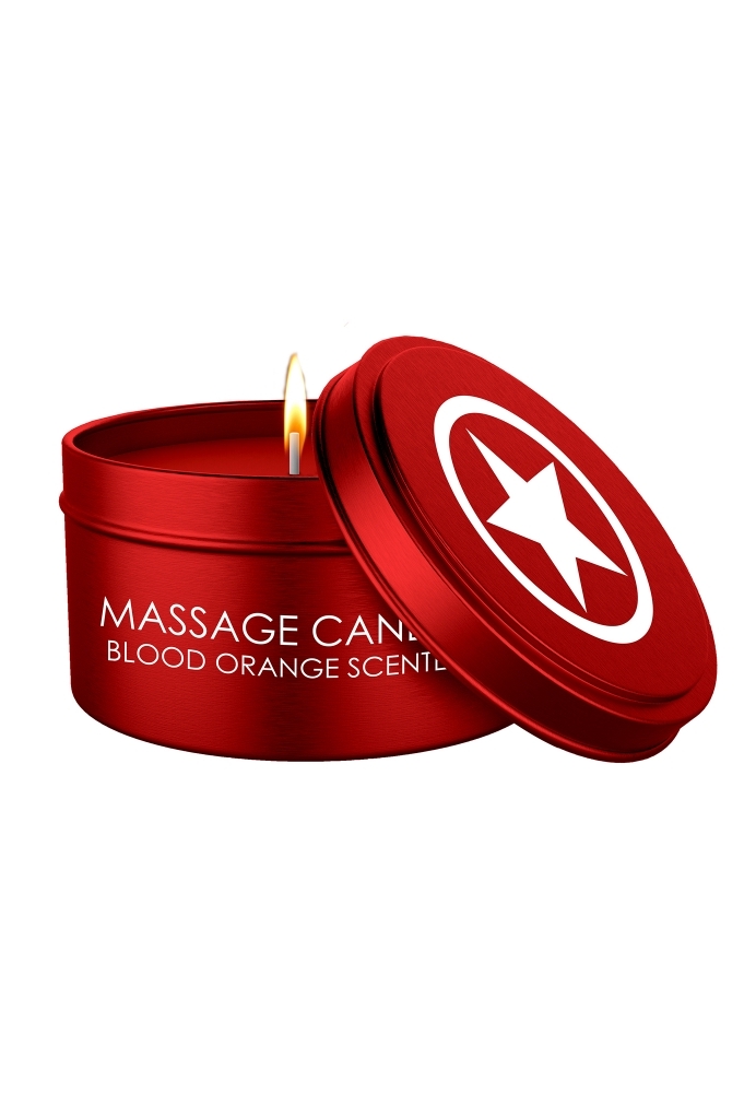 Vela de massagem de pêssego