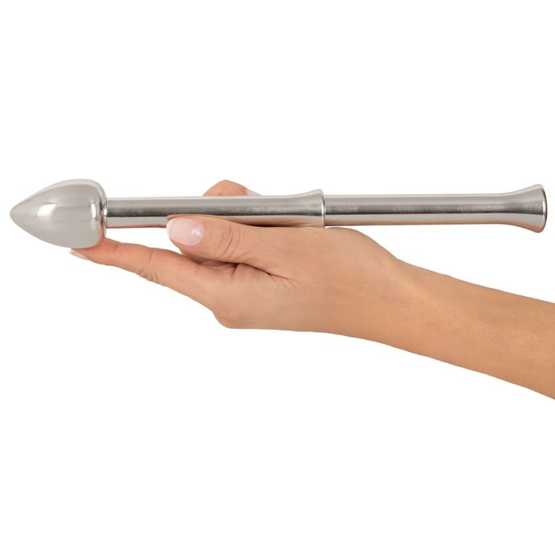 Steel Prostate Metal Prostate Stimulator Plus Size | The BDSM Boudoir Rebel
