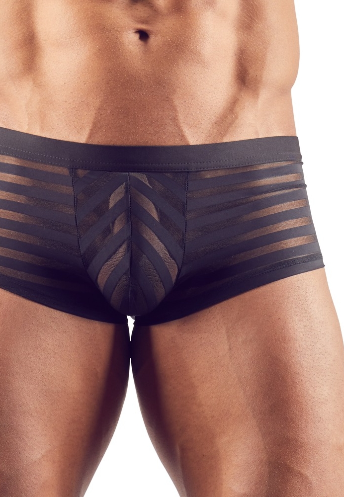 Boxer: rayuras semi-transparentes y corte favorecedero