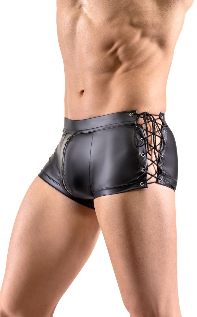 Calções boxer com cordões