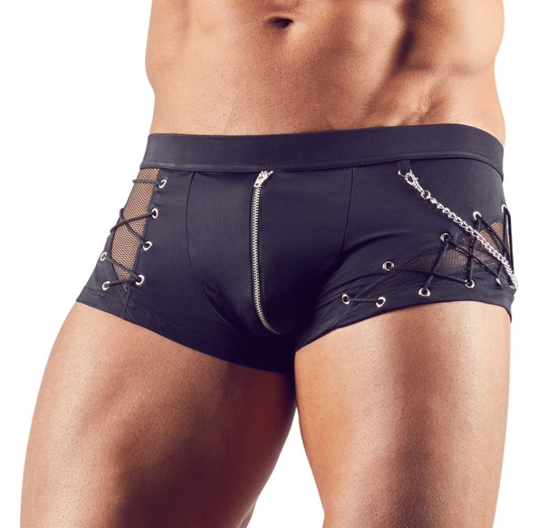 Boxershorts mit Ketten und Schnürung