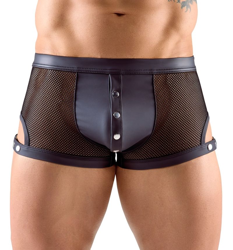 Boxershorts aus transparentem Netzstoff