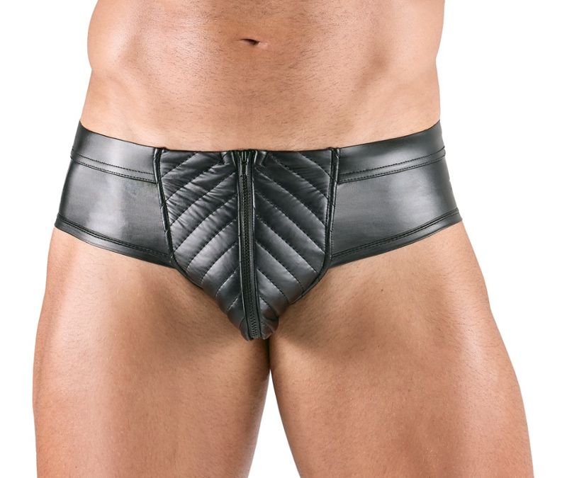 Slip Aperto Dietro Nero Opaco - Desideri Risvegliati