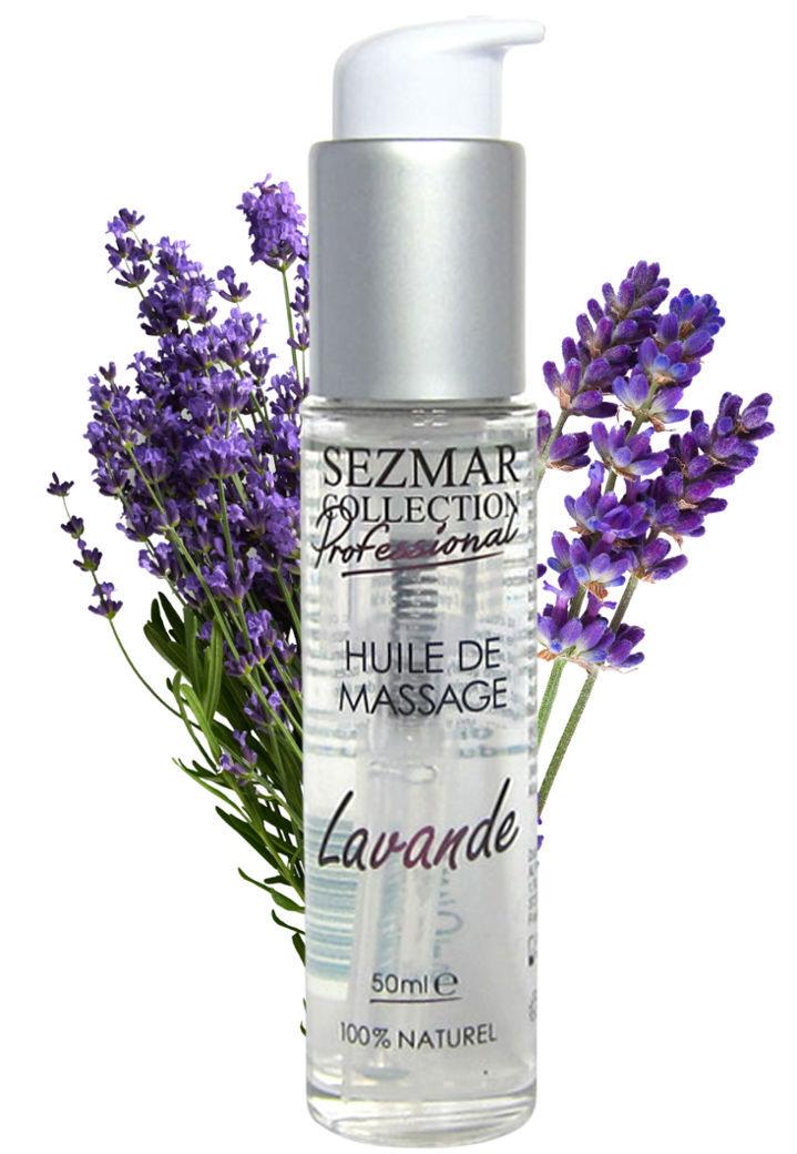 Olio per massaggi sensuali alla lavanda 50 ml - Rilassamento e connessione