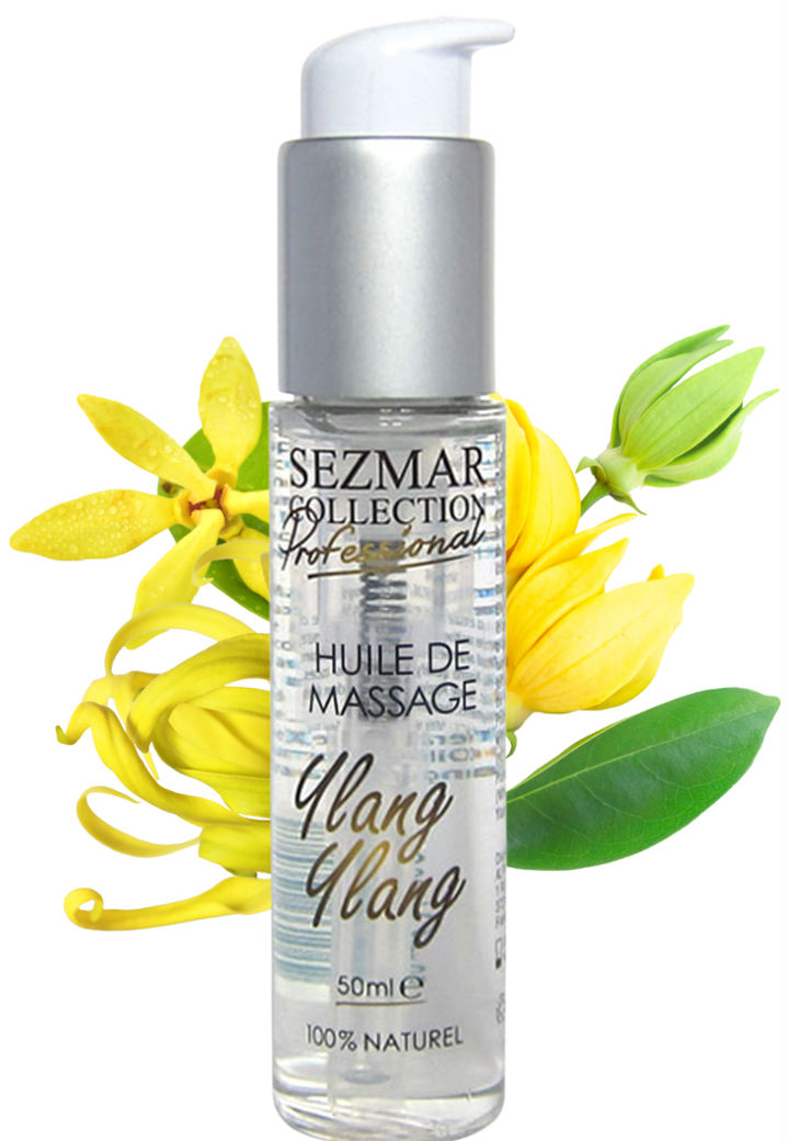 Óleo de Massagem Profissional Natural Ylang Ylang 50 ml