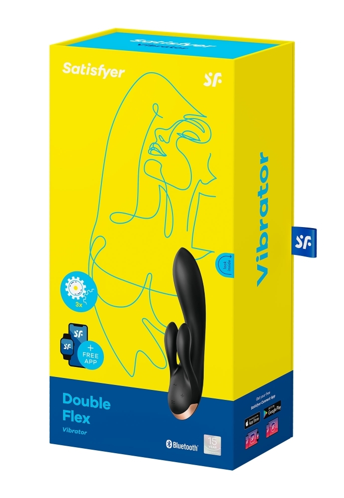 Vibratore Rabbit a doppia stimolazione clitoridea