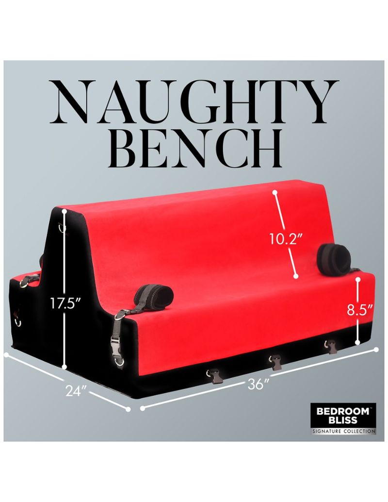 Intimancy Bench Bondage Bench - Kinky but comfortable play.