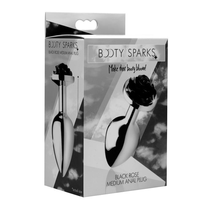 Rosa Negra Ano Joya Aluminio - Premium Gothic Elegance