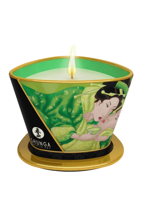 Πράσινο τσάι λάμψη και χάδι