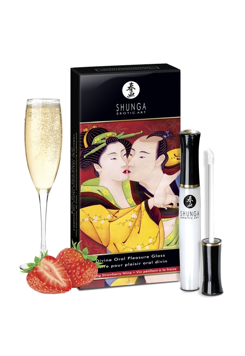 Θεϊκό γυαλιστερό φράουλα-σαμπάνια