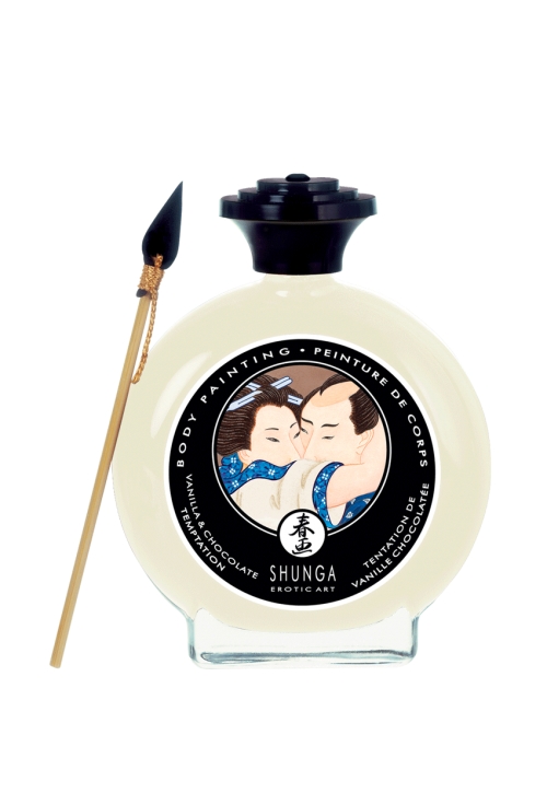 Körperbemalung Schoko-Vanille